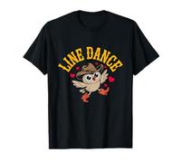 Love Line Dance divertido búho Camiseta
