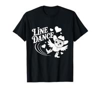 Love Line Dance divertido búho Camiseta