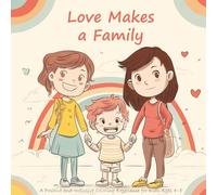 Love Makes a Family: This coloring book celebrates love, kindness, and different kinds of families through simple everyday moments children can relate to.