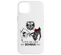 Love Me Like My Demons Do Dark Romance Merch Smutty Book Carcasa para iPhone 14 Plus