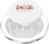 Love Medical Design MedTechLife Nurse Tech Heart Healthcare PopSockets PopGrip para MagSafe