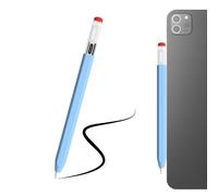 LOVE MEI Funda de silicona para Apple Pencil USB-C, no es necesario quitar mientras se carga, soporte de silicona suave antideslizante a prueba de golpes para Apple Pencil USB-C (azul cielo)