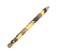 LOVE MEI Funda de silicona para Samsung Galaxy Tab S6 Lite Pencil Case S Pen Case, diseño de camuflaje, antideslizante, cómoda y suave agarre (amarillo)