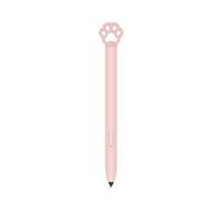 Love MEI Funda para Samsung Galaxy Tab S7/S7+/S7 FE/S8 Ultra/S8/S8+/S9/S9+/S9+/S9 Ultra S, funda protectora de silicona con bonito diseño de patas, antideslizante, agarre suave (rosa)