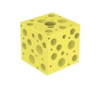 LOVE MEI Soporte para lápiz Apple de 1ª, 2ª generación y cualquier lápiz capacitivo, soporte vertical de silicona duradero y protección de punta para Apple Pencil con/sin funda o agarre (amarillo)