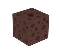 LOVE MEI Soporte para lápiz Apple de 1ª, 2ª generación y cualquier lápiz capacitivo, soporte vertical de silicona duradero y protección de punta para Apple Pencil con/sin funda o agarre (marrón)