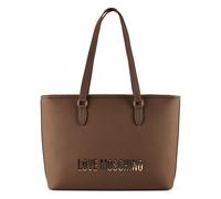 Love Moschino Bold Love Bolsa de compras 38 cm marrón