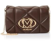 Love Moschino BOLSO PU EMBOSSED CHOCOLATE, chocolate, Talla única