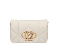 Love Moschino BOLSO PU EMBOSSED MARFIL, blanco perla (ral 1013), Talla única