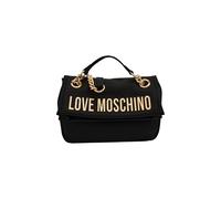 Love Moschino Bolso PU GRS NEGRO+HAMMERED LOGO, Negro, Talla única