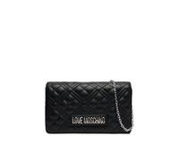 Love Moschino BOLSO QUILTED PU NEGRO+GALV.NIKEL