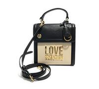 Love Moschino Borsa Avorio+PU Nero, Mochila para Mujer, Multicolor, Talla única