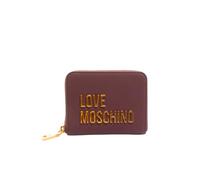 Love Moschino Cartera con cremallera para mujer marca, modelo JC5611PP1NKD0, fabricada en piel sintética.