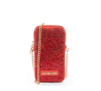 Love Moschino Cartera con monedero de mujer marca, modelo JC5850PP4IK2, fabricada en piel sintética., rojo, Con monedero