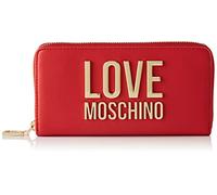 Love Moschino Cartera de Mujer Ai 2021, Accesorio de Viaje-Billetera, Rojo, U