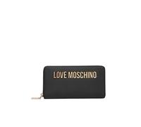 Love Moschino Cartera PU Grs Negro 000 - Negro Oro One Size
