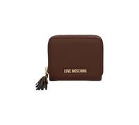 Love Moschino Cartera Pu Grs Negro 000 - NEGRO ORO One Size, 313 - Chocolate, talla unica