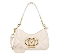Love Moschino Embossed Bolsa de hombro 22.5 cm blanco