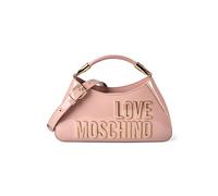 Love Moschino Enameled Logo Bolso 27 cm fucsia