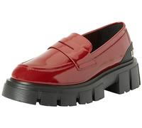Love Moschino Ja10045g0h, Mocasín Estilo de conducción Mujer, Burdeos, 37 EU