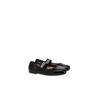 Love Moschino JA11071G1NII0000, Bailarinas Mujer, Negro, 38 EU, Negro, 38 EU
