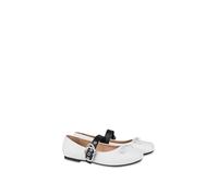 Love Moschino JA11091G1NIE010A, Bailarinas Mujer, Blanco, 38 EU, Color Blanco., 38 EU