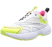 Love Moschino JA15025G1GIQ5, W.SNEAKERS Mujer, Blanco, 40 EU