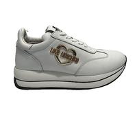 Love Moschino Ja15074g1h, Sneakers Mujer, Color Blanco, 36 EU