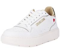 Love Moschino Ja15144g1ljc210a, Sneakers Mujer, Color Blanco, 42 EU