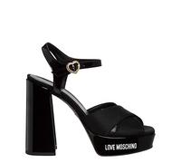 Love Moschino JA1605CG1GIM1, W.SANDAL Mujer, Negro, 36 EU