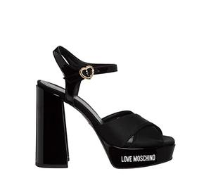 Love Moschino JA1605CG1GIM1, W.SANDAL Mujer, Negro, 36 EU