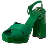 Love Moschino Ja1605cg1gim185a39, W.Sandalia Mujer, Green, 39 EU
