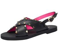 Love Moschino ja16402g0i, Sandalias Mujer, Negro, 39 EU