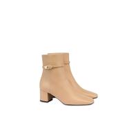 Love Moschino Ja21075g1nia0104, Botas Cortas al Tobillo Mujer, Beige, 38 EU