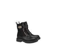 Love Moschino Ja24024g1nin100a, Botas Cortas al Tobillo Mujer, Negro, 37 EU