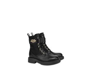 Love Moschino Ja24024g1nin100a, Botas Cortas al Tobillo Mujer, Negro, 37 EU