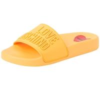 Love Moschino ja28052g0i, Zuecos Mujer, Naranja, 38 EU