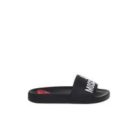Love Moschino JA28052G0M, Sandalia Mujer, Negro, 39 EU
