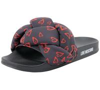 Love Moschino ja28312g0i, Alpargatas Bajas Mujer, Negro, 35 EU