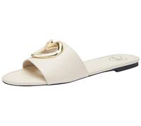 Love Moschino ja28431g0i, Sabot Mujer, Blanco, 40 EU