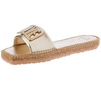Love Moschino JA28572G0GIC0, MULE Mujer, Platino, 38 EU
