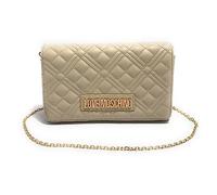 Love Moschino Evening Bandolera beige, imitación de cuero, mujer