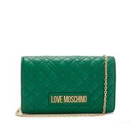 Love Moschino Jc4079pp1h, Bolso de Hombro para Mujer, Verde
