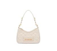 Love Moschino Quilted Bolsa de hombro 25 cm blanco