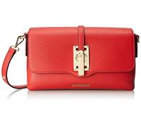 Love Moschino JC4313PP0GKW0, Bandolera Mujer, Rojo, Talla única