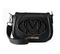 Love Moschino Logo Bolsa de hombro 22 cm negro