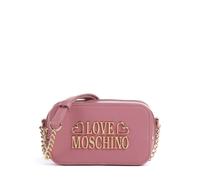 Love Moschino Lovely Love Bandolera rosa antiguo, imitación de cuero, mujer