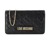 Love Moschino Quilted Bolsa de hombro 22 cm gris