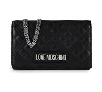 Love Moschino Quilted Bolsa de hombro 22 cm negro