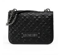 Love Moschino Quilted Bolsa de hombro 25.5 cm negro